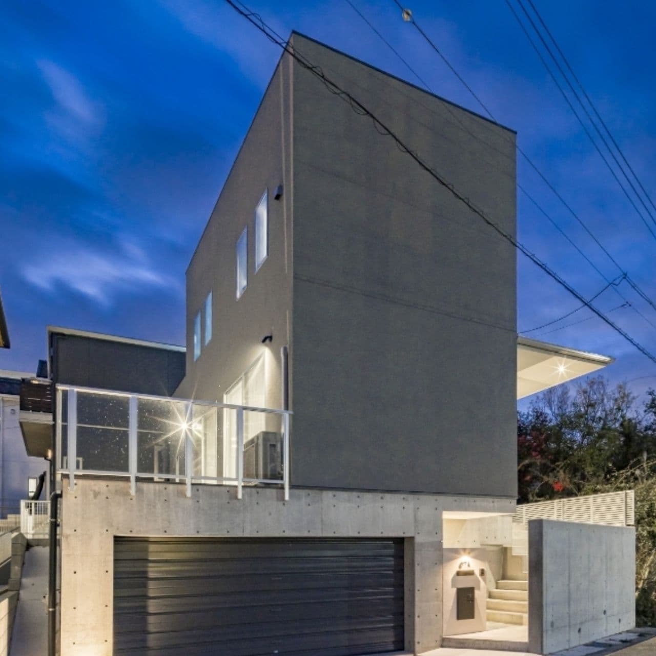 インダストリアルな家