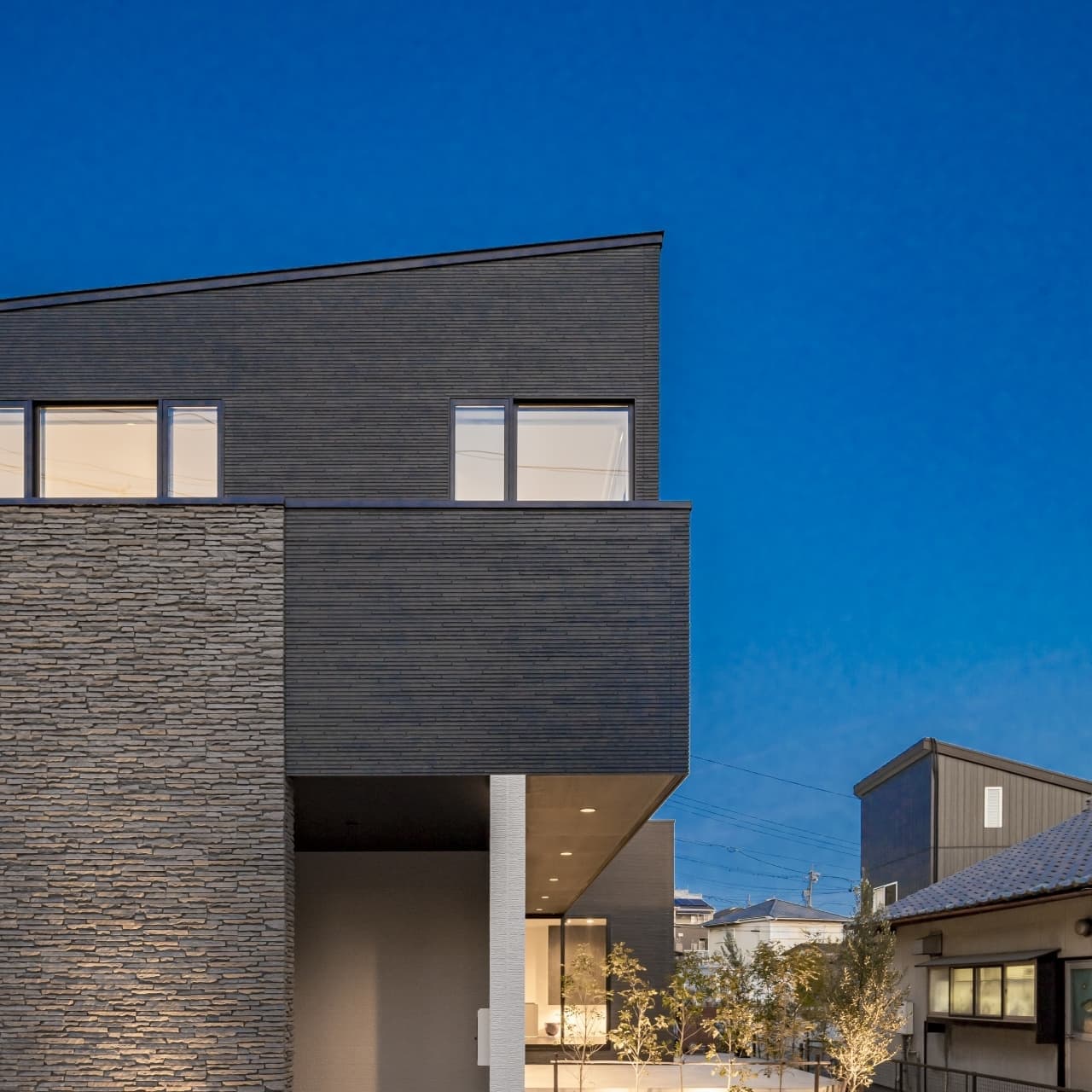 インダストリアルな家