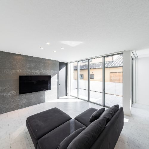 インダストリアルな家