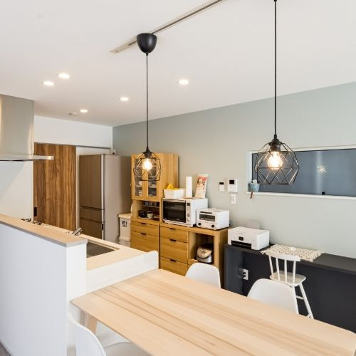 インダストリアルな家