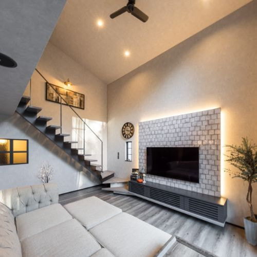 インダストリアルな家