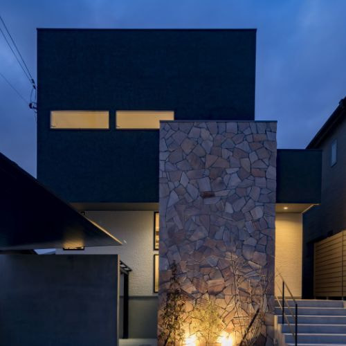 インダストリアルな家