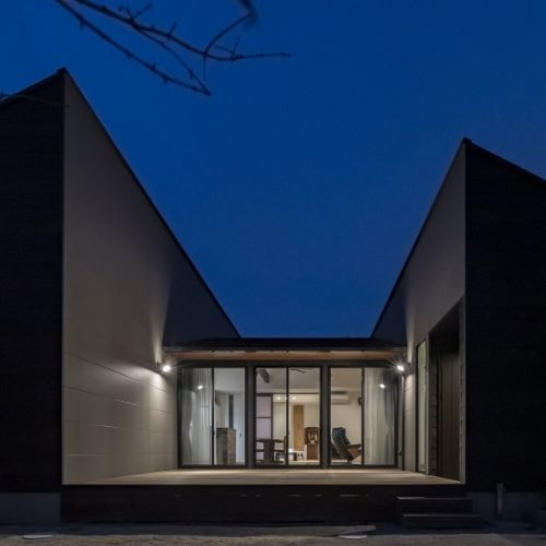 インダストリアルな家