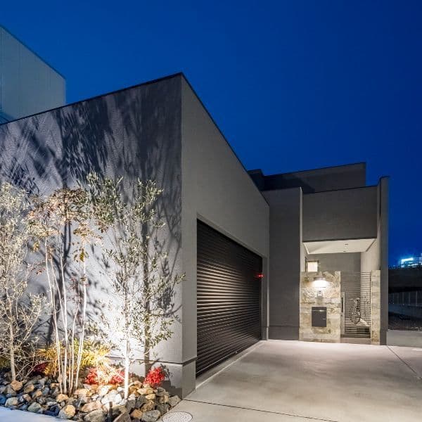 インダストリアルな家