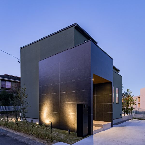 インダストリアルな家