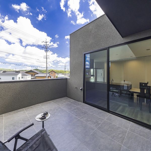 インダストリアルな家