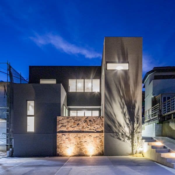 インダストリアルな家