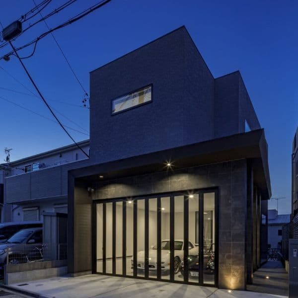 インダストリアルな家